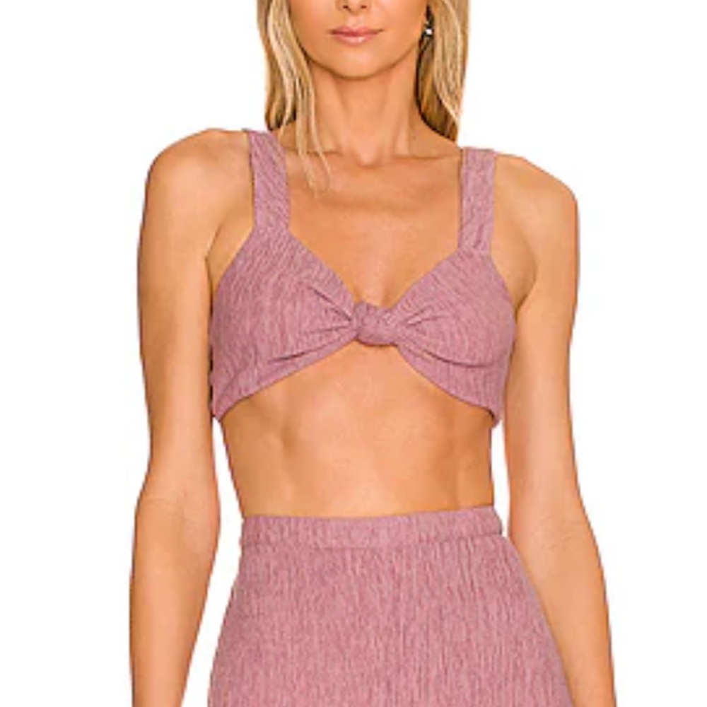 NWT House of Harlow Top with Knot Detail